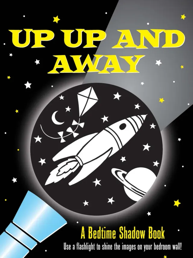 Peter Pauper Up Up and Away skyggebok godnattbok innbundet