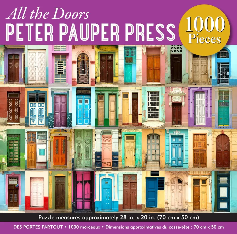 Peter Pauper Press All the Doors puslespill 1000 brikker
