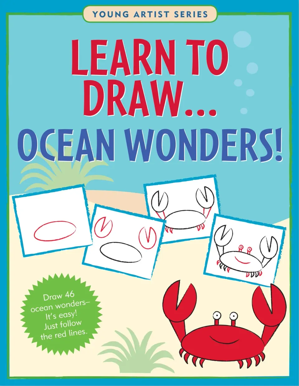 Peter Pauper Press Learn To Draw Ocean Wonders tegnebok