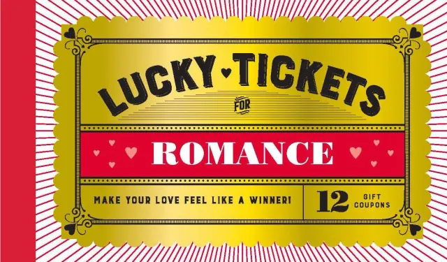 Abrams and Chronicle Lucky Tickets Romance gavekuponger 12 stk romantiske