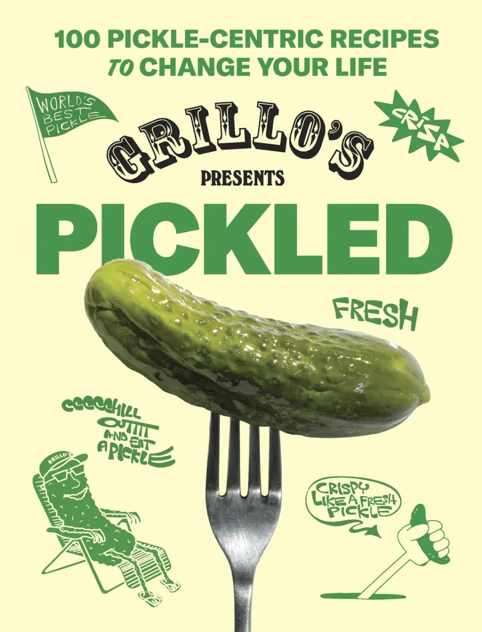 Grillo's Pickled kokebok innbundet 100 oppskrifter