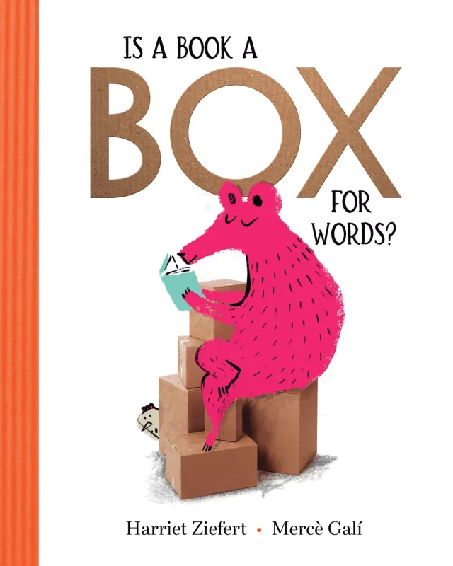 Abrams and Chronicle Is a Book a Box for Words bok innbundet rim
