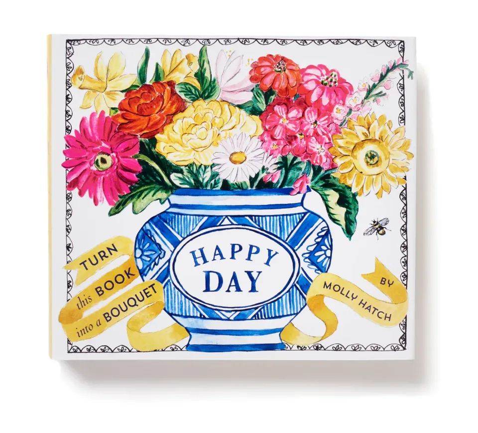 Abrams & Chronicle Books UpLifting Editions Happy Day bok bukett pop-up