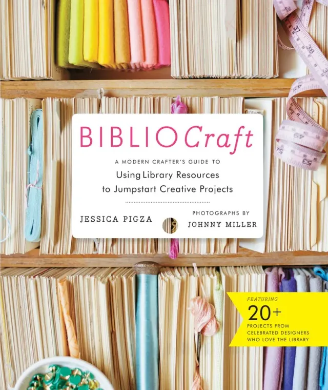 Jessica Pigza Bibliocraft innbundet hobbybok bibliotek-DIY