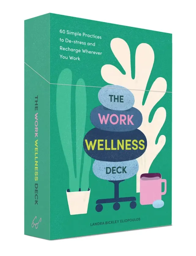 Chronicle Books Work Wellness Deck kort 60-pakn stress