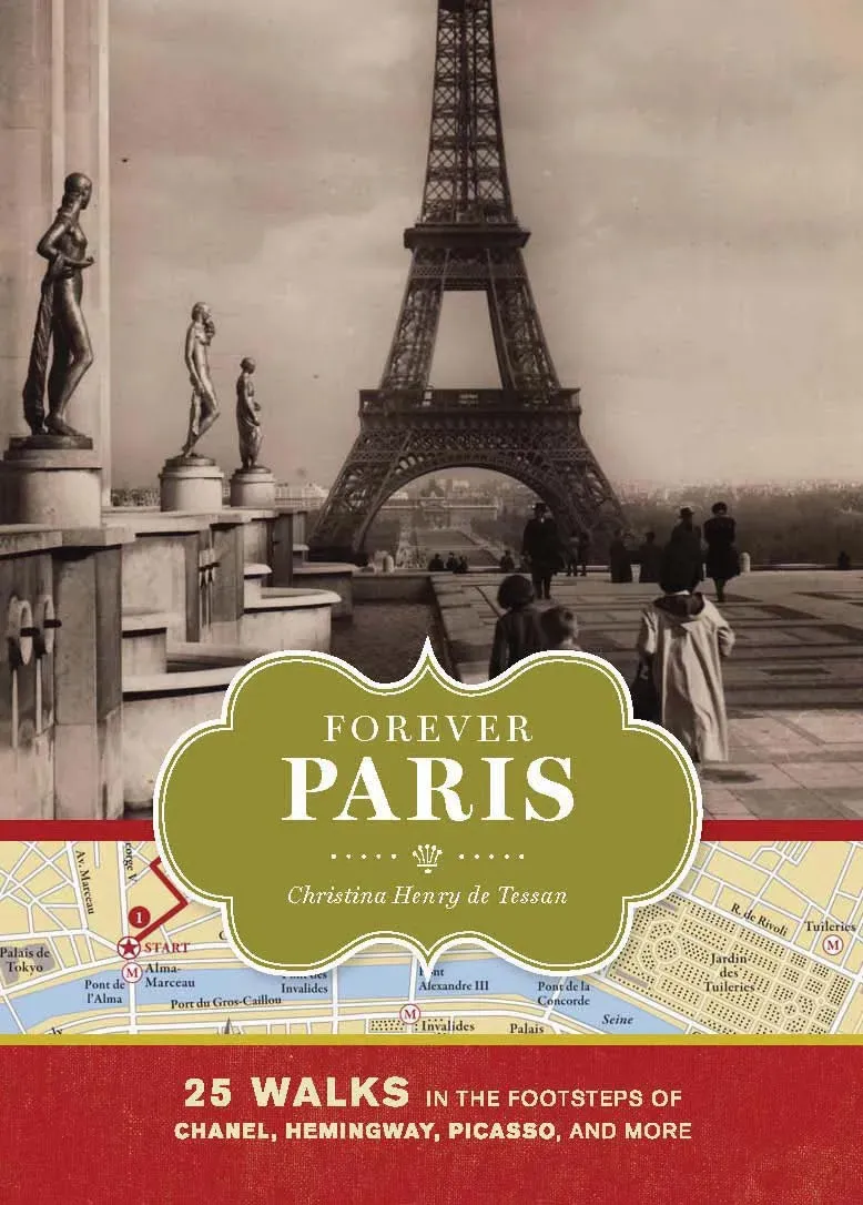 Abrams and Chronicle Forever Paris innbundet bok 25 turer