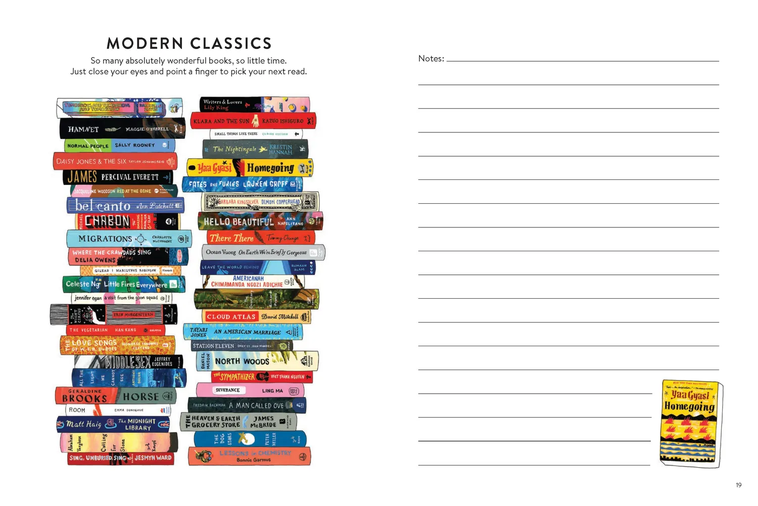 Bibliophile Book Club Journal notatbok for bokklubb