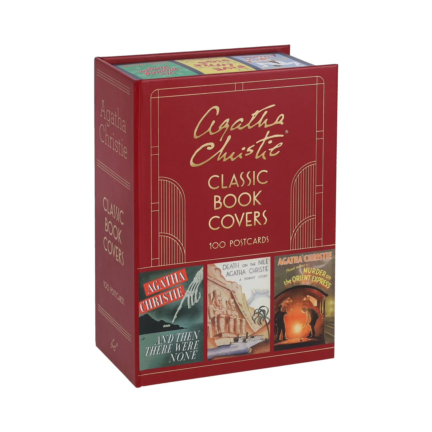 Abrams & Chronicle Books Agatha Christie 100 postkortbok