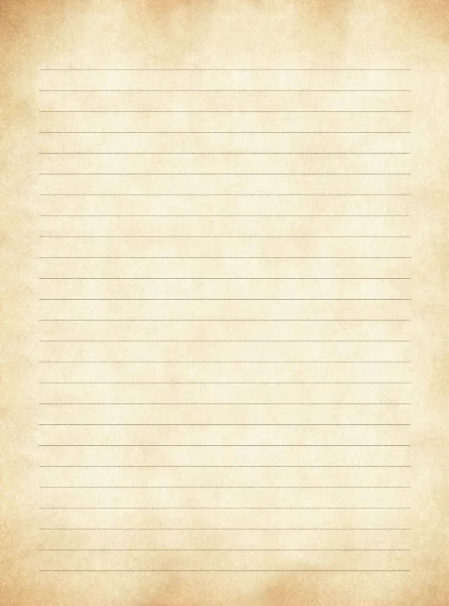 Peter Pauper Press Vintage Parchment brevpapir linjert