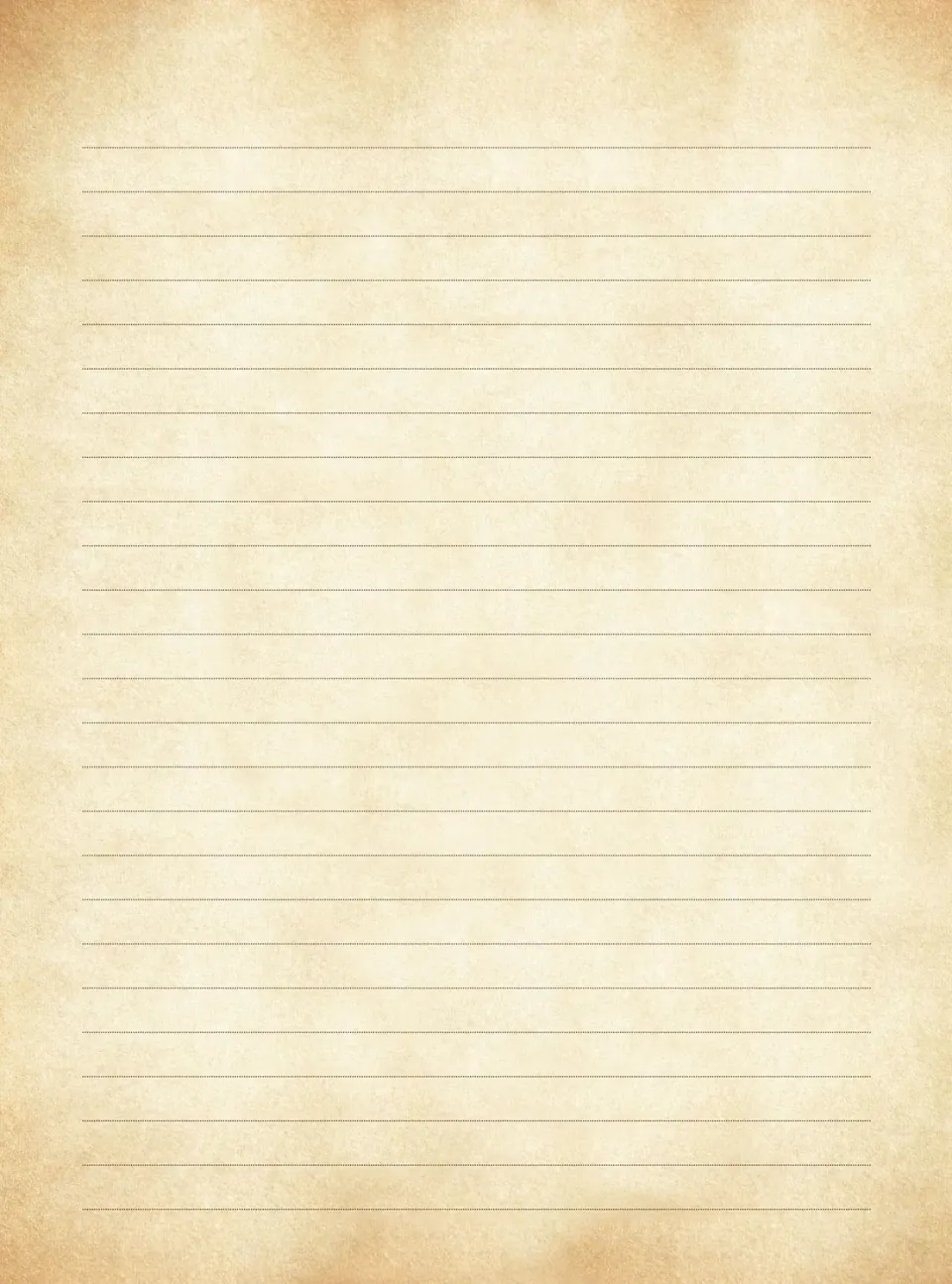 Peter Pauper Press Vintage Parchment brevpapir linjert