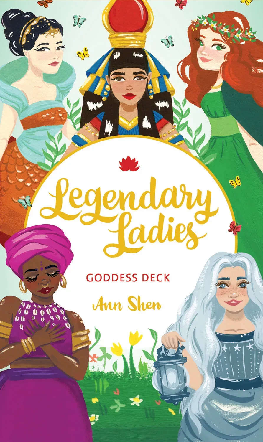 Chronicle Books Legendary Ladies Goddess Deck kortstokk 58 gudinner
