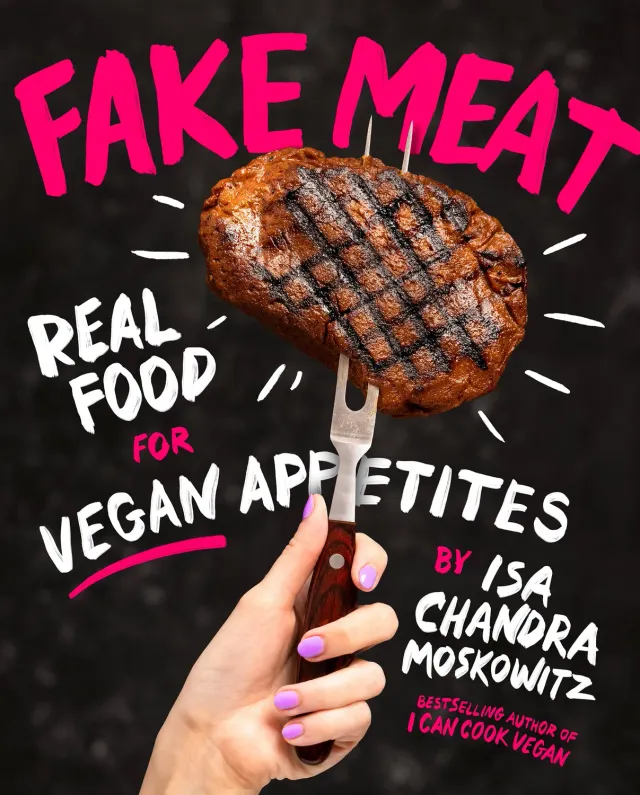 Abrams Fake Meat kokebok innbundet vegansk Isa Moskowitz