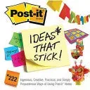 Bokia Post-it ideas that stick bok pent brukt engelsk