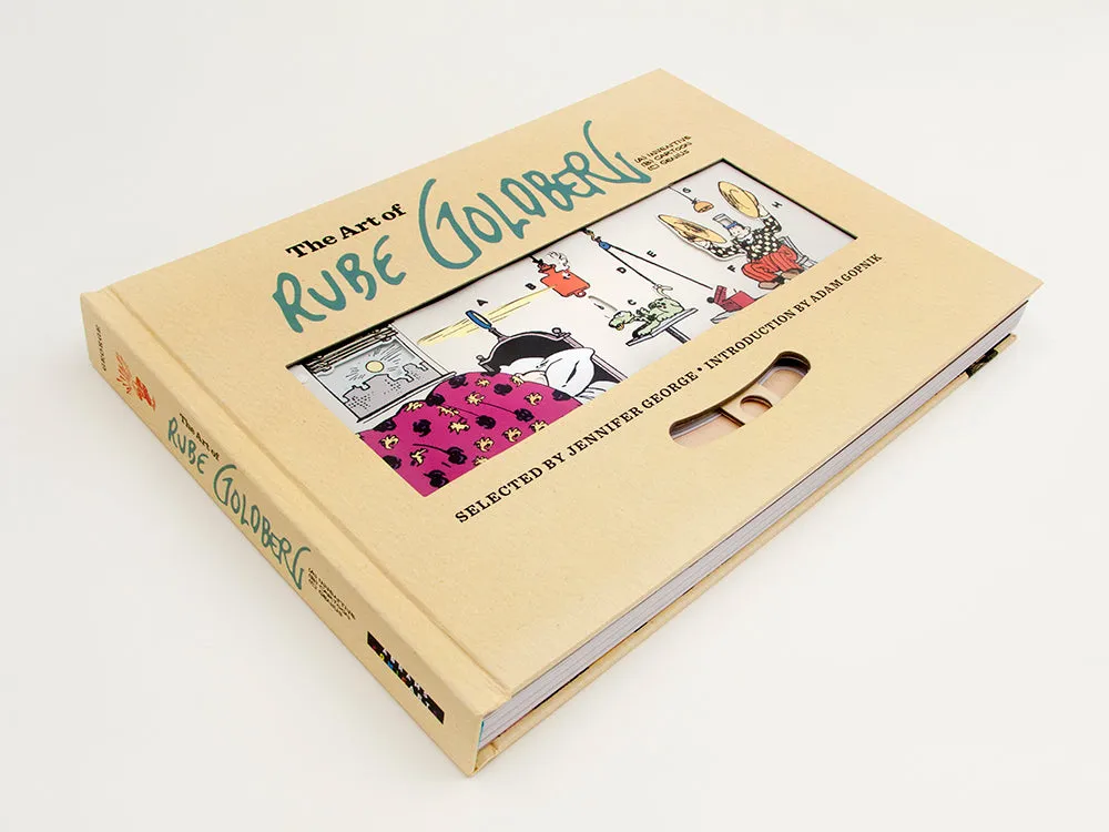 Abrams The Art of Rube Goldberg innbundet bok illustrert