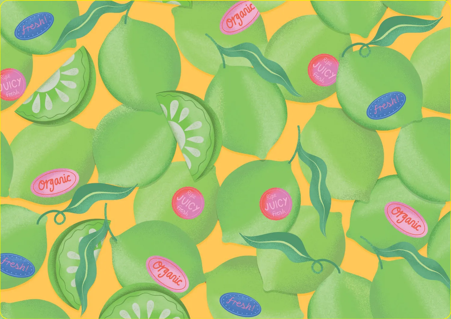 Paper Produce Citrus Notebook Collection notatbok 3-pakn