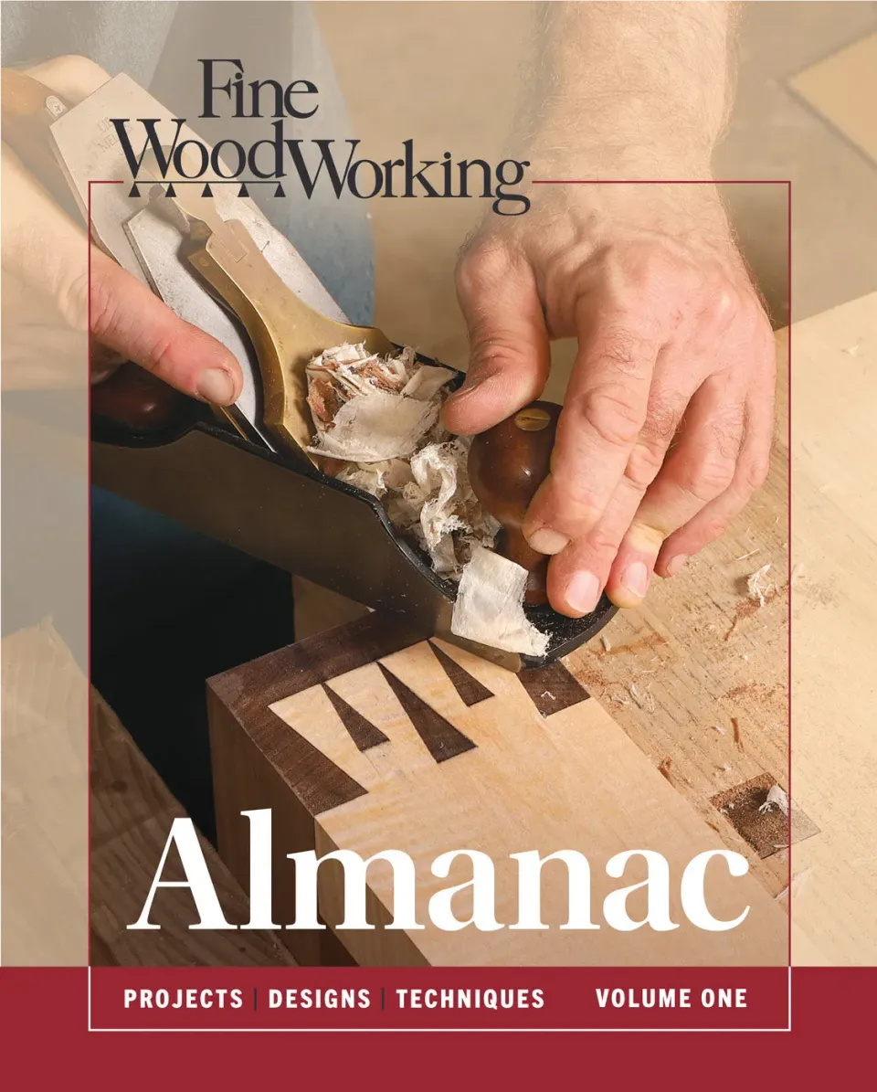 Taunton Press Fine Woodworking Almanac innbundet trearbeid