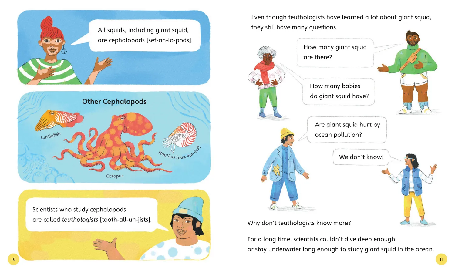 Abrams & Chronicle Books Search for a Giant Squid pocketbok velg sti