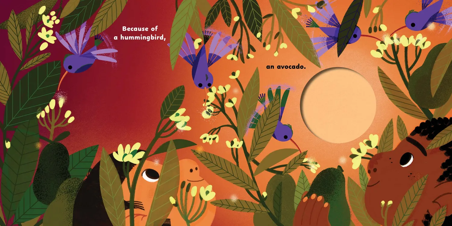 Chronicle Books Because of a Bee bildebok innbundet bier