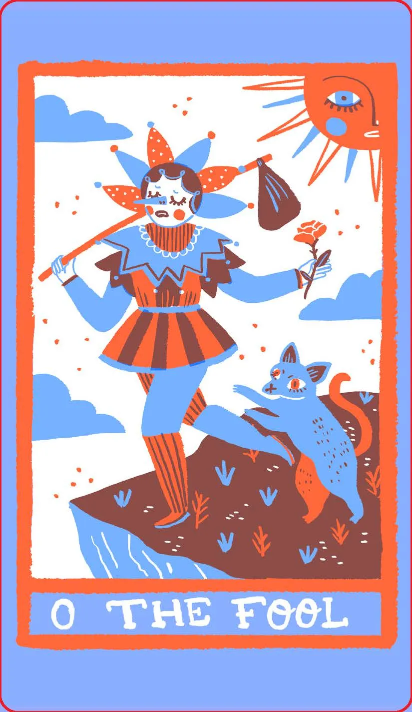 Chronicle Books Rainbow Tarot tarotkort 78 kort guidebok