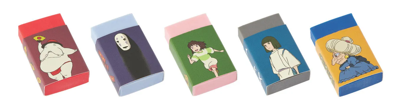 Chronicle Books Studio Ghibli Spirited Away viskelærsett 5 stk