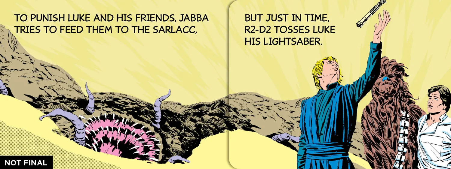 Abrams & Chronicle Books Return of the Jedi pappbok samlerutgave