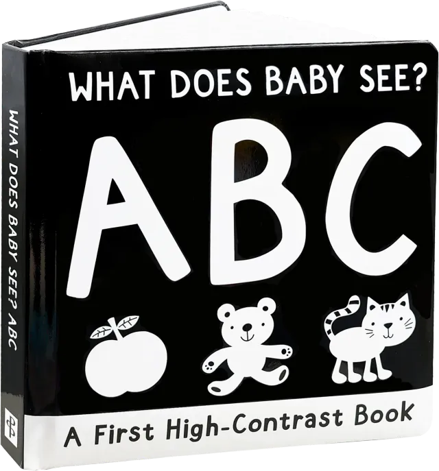 Peter Pauper Press What Does Baby See? ABCs pekebok baby