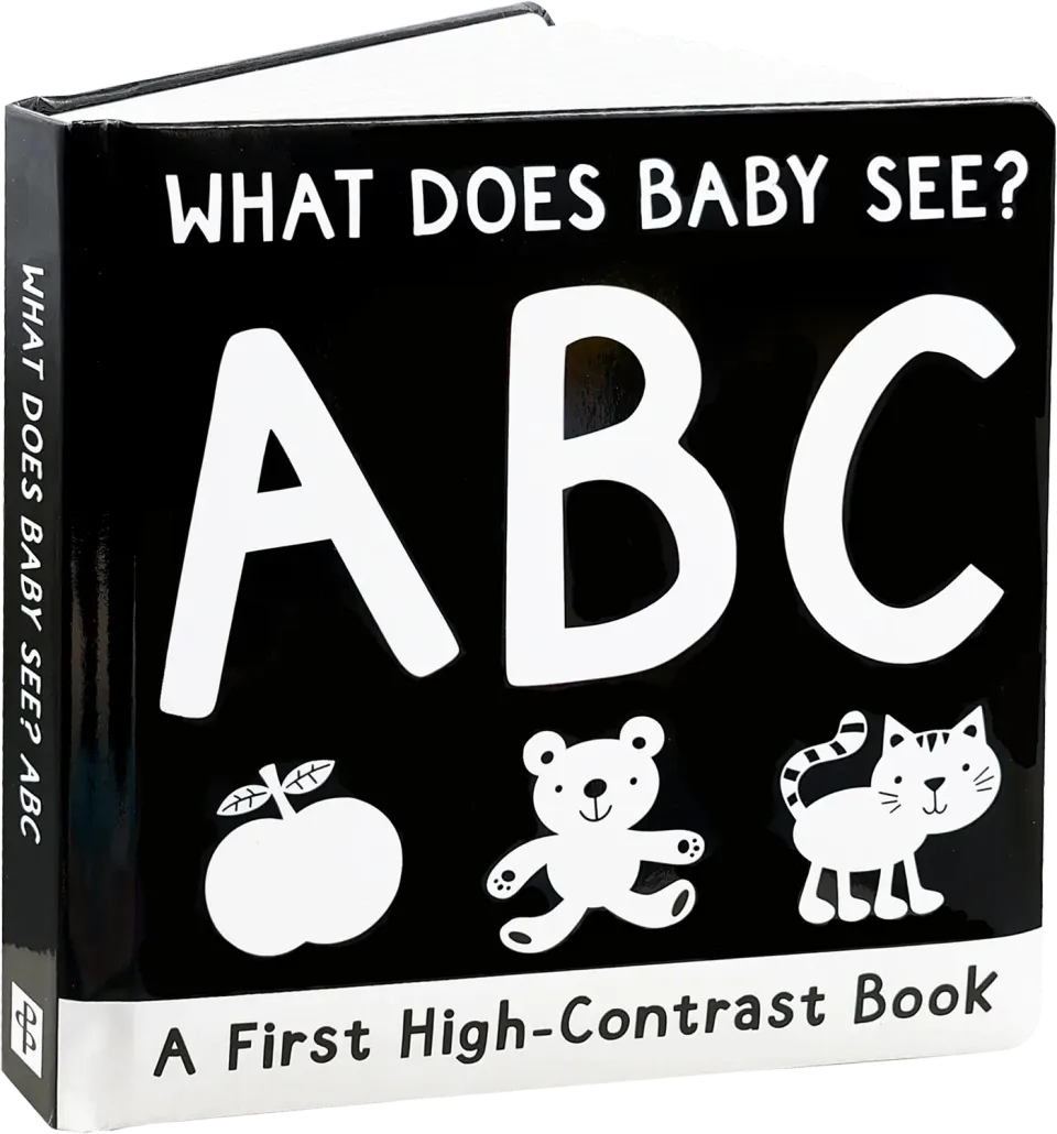 Peter Pauper Press What Does Baby See? ABCs pekebok baby