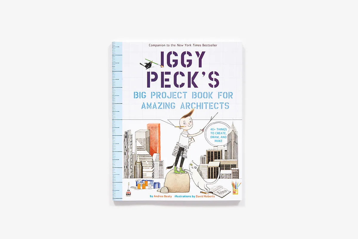 Abrams Iggy Peck Big Project Book pocketbok arkitekt STEM