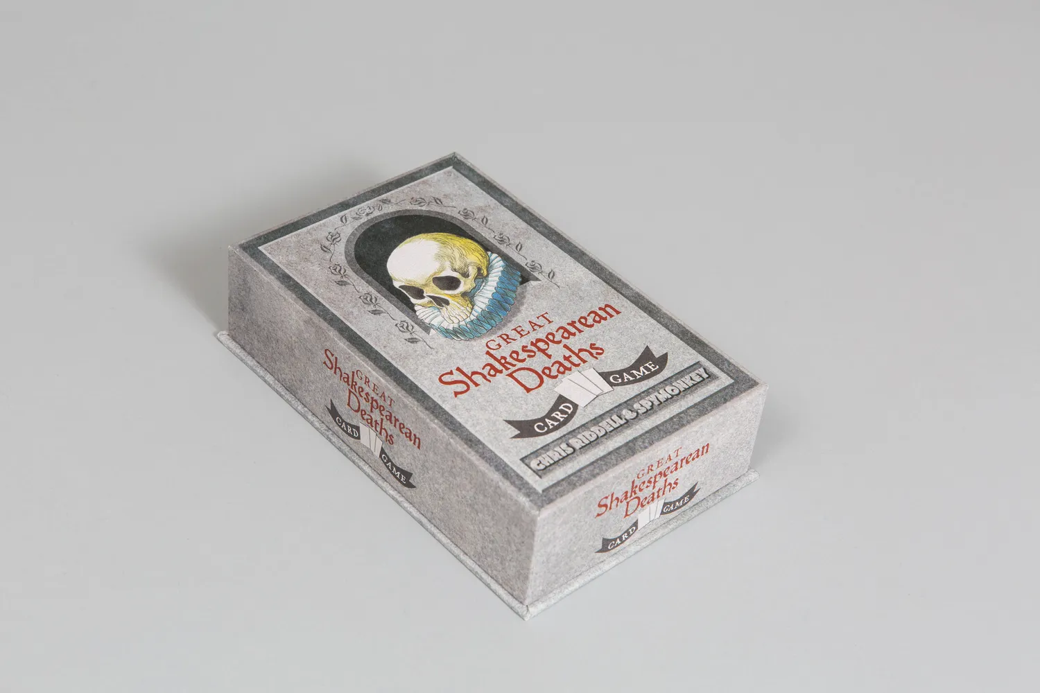 Abrams and Chronicle Great Shakespearean Deaths Card Game kortspill humor