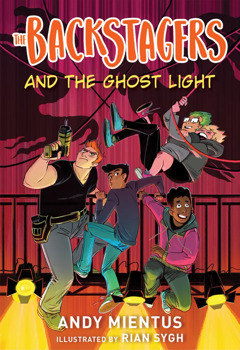 Backstagers 1 Ghost Light pocketbok teaterbarn