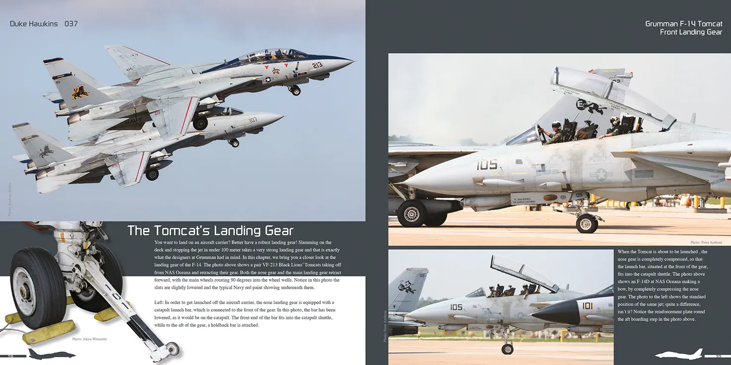 Duke Hawkins Grumman F-14 Tomcat bok 220 sider
