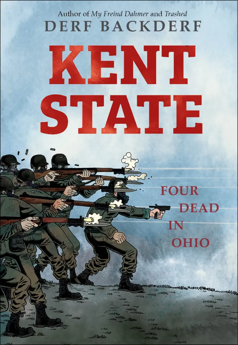 Derf Kent State Four Dead Ohio innbundet grafisk roman