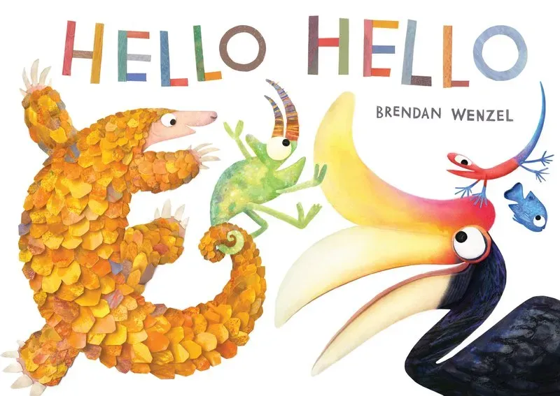 Hello Hello Brendan Wenzel barnebok pocket