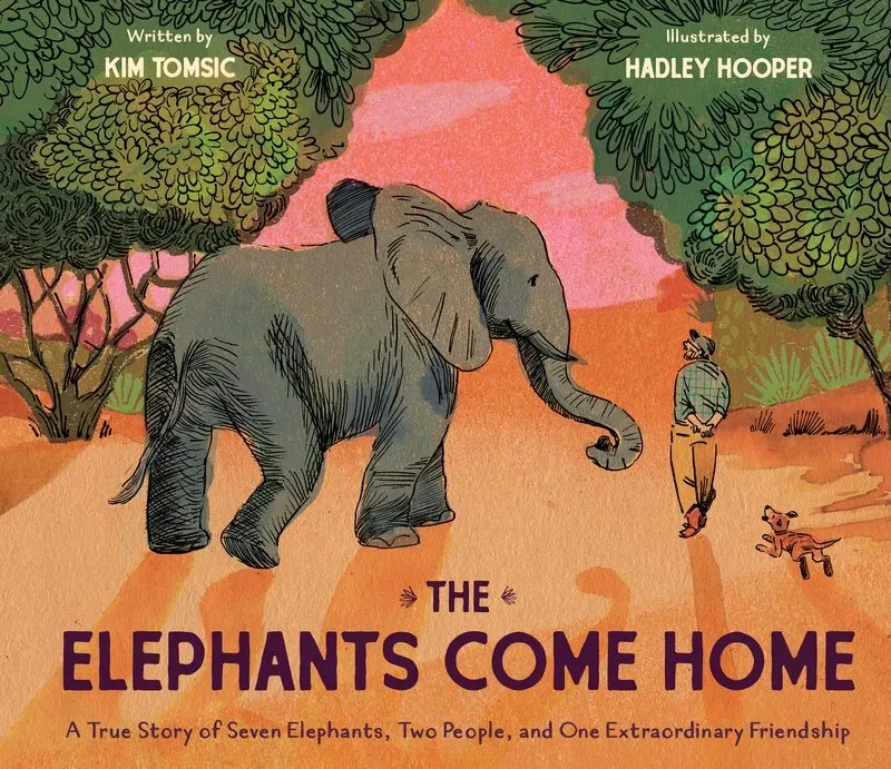 Chronicle Books The Elephants Come Home barnebok innbundet