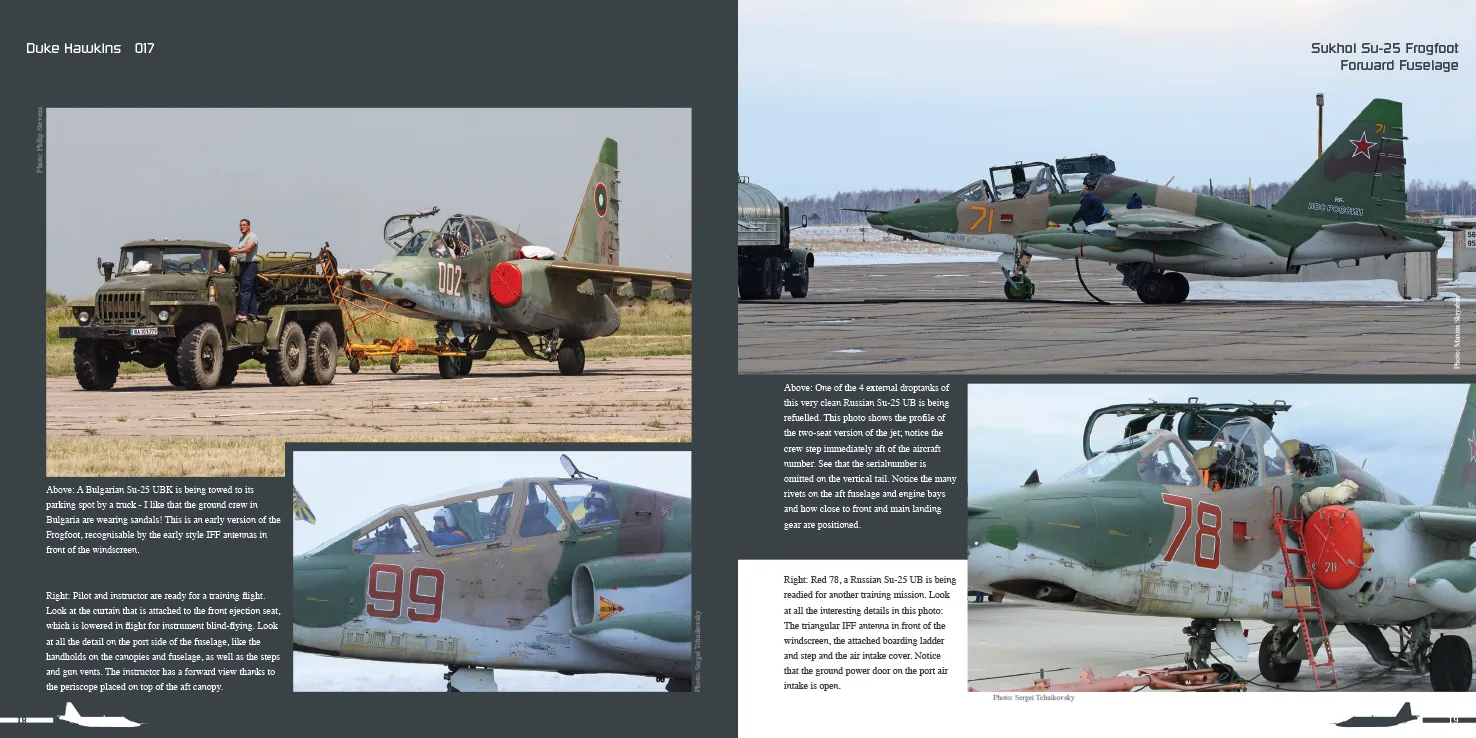 Duke Hawkins Sukhoi Su-25 Frogfoot bok pansret