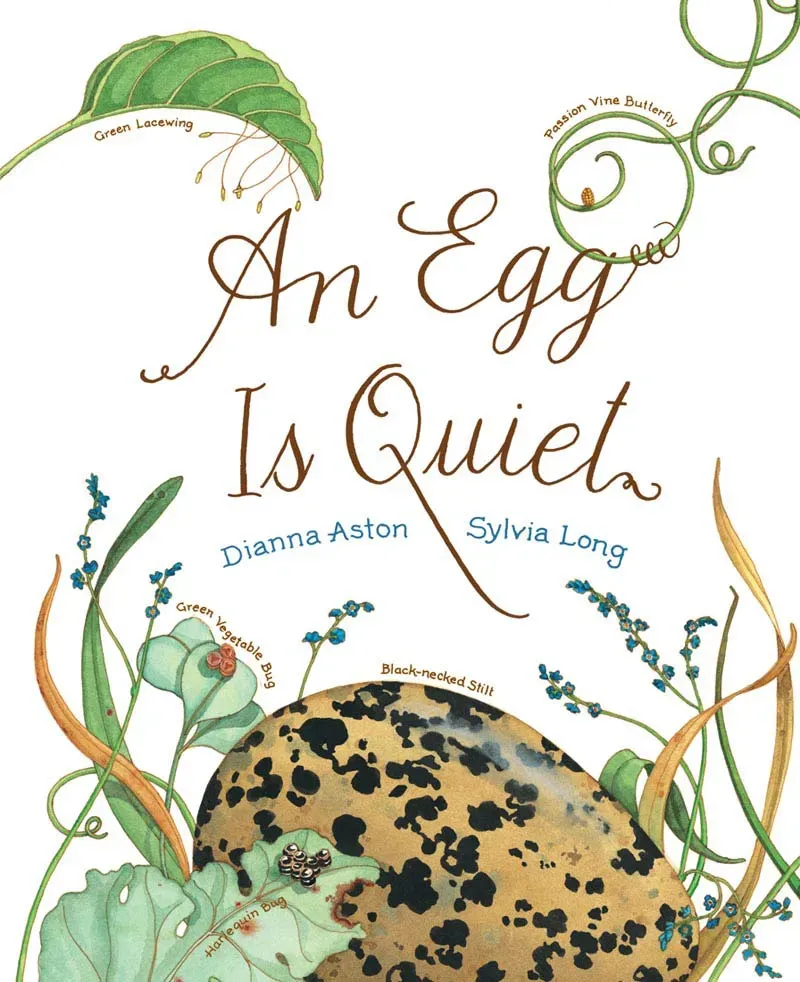 Chronicle Books An Egg Is Quiet pappbok barn om egg