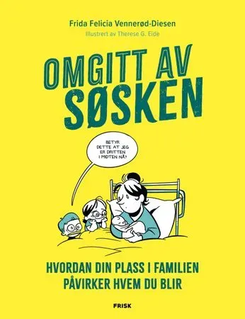 Bokia Omgitt av søsken innbundet bok akseptabel norsk