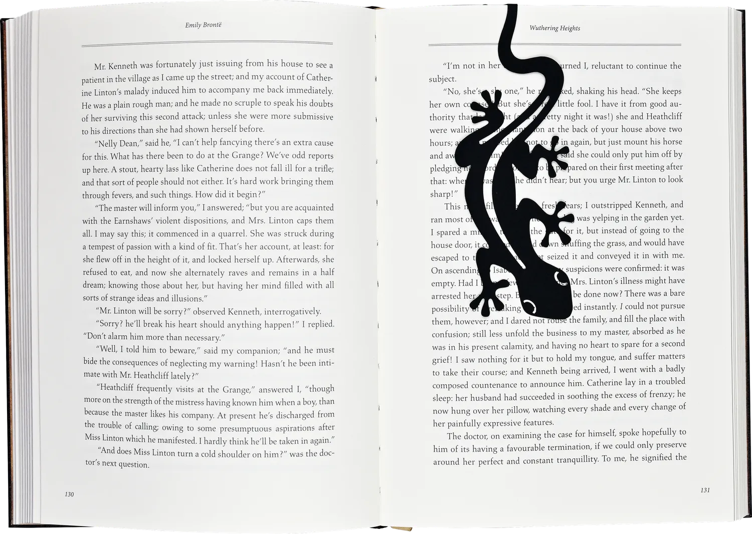 Peter Pauper Press Gecko Hanging bokmerke metall