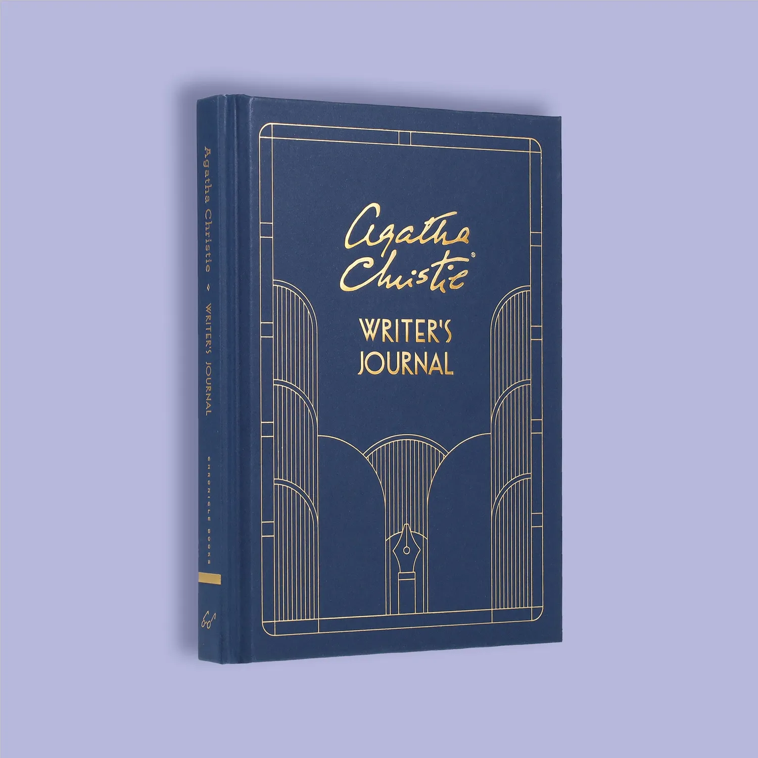 Chronicle Books Agatha Christie Writer's Journal notatbok linjert