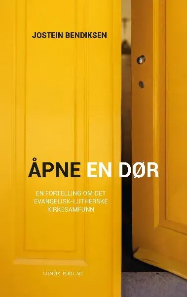 DELK-forlaget Åpne en dør bok innbundet DELK-historie