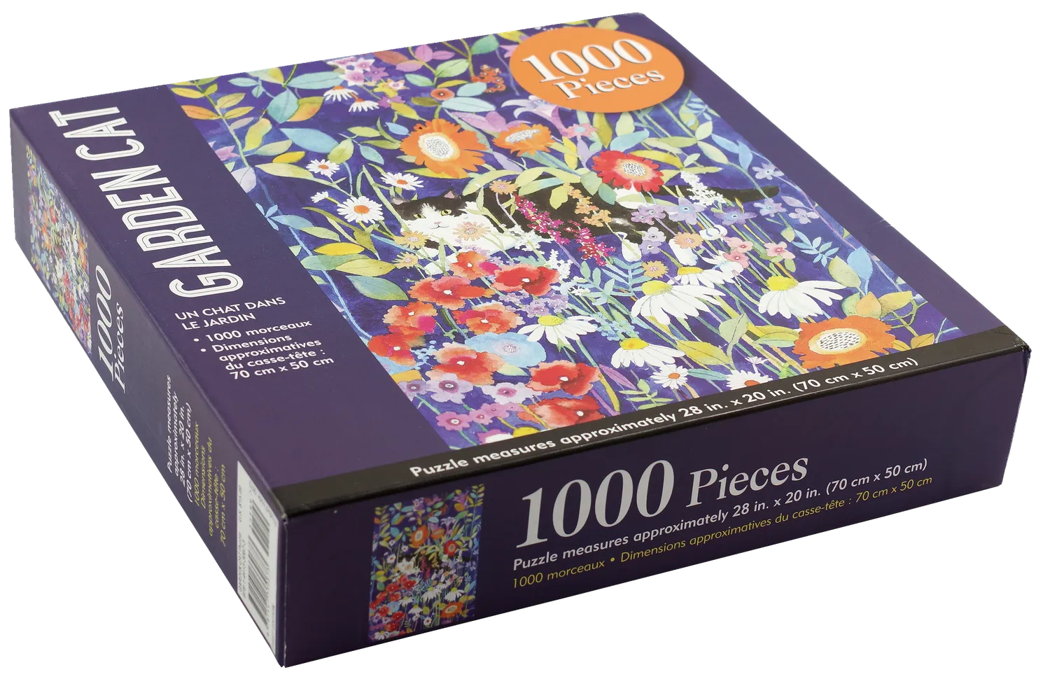 Peter Pauper Press Garden Cat puslespill 1000 brikker