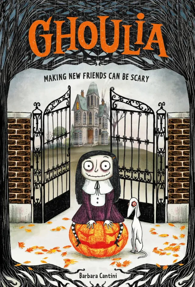 Amulet Books Ghoulia innbundet barnebok halloween 6-8 år