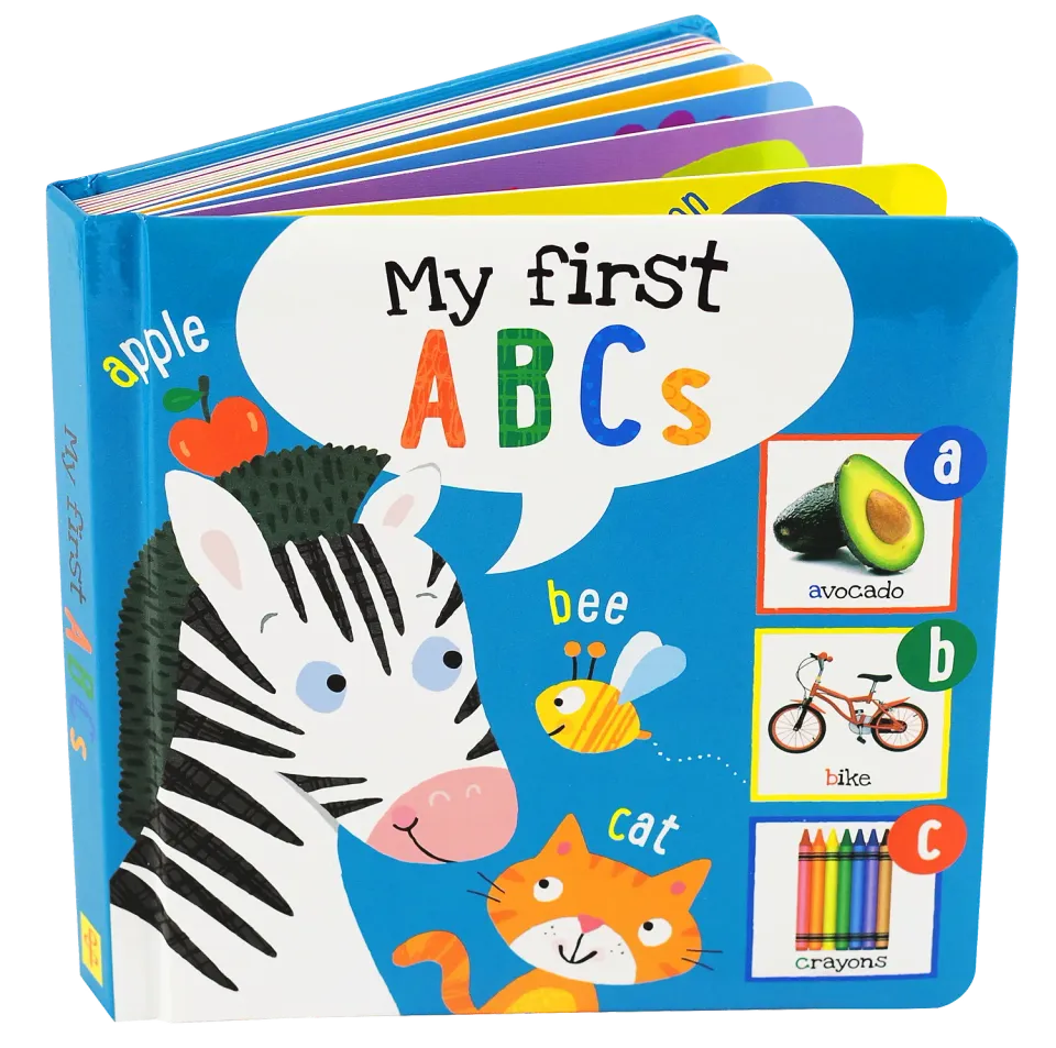 Peter Pauper Press My First ABCs kartongbok baby 0+ polstret