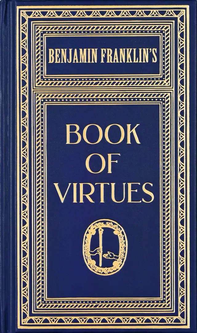 Peter Pauper Press Ben Franklin's Book of Virtues gavebok