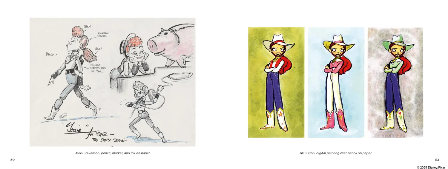 Disney Pixar The Color of Toy Story bok innbundet jubileum