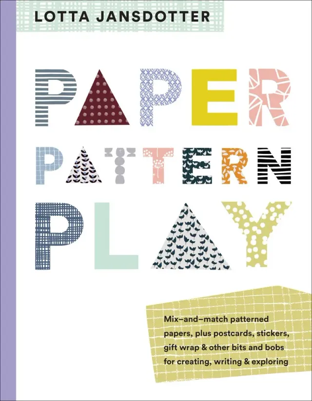 Abrams Lotta Jansdotter Paper Pattern Play pocket