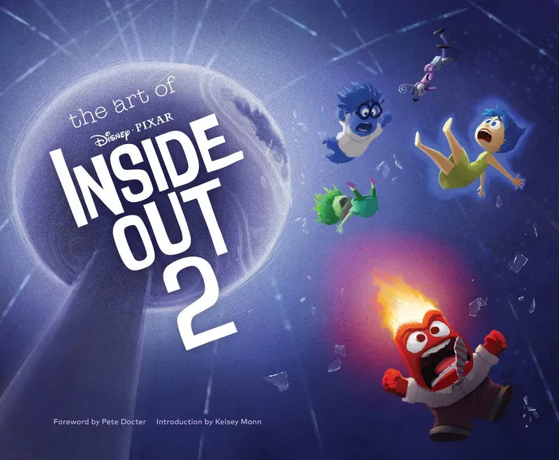 Pixar Inside Out 2 art bok innbundet samlerutgave
