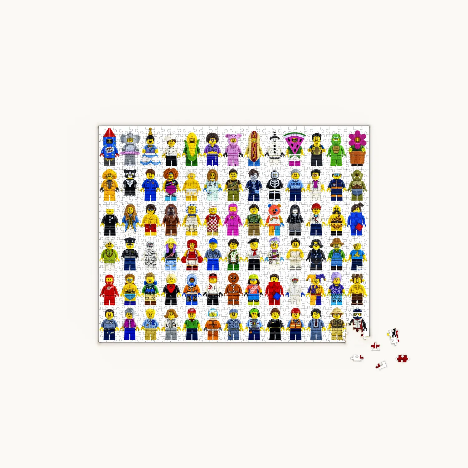 LEGO Minifigure puslespill 1000 brikker