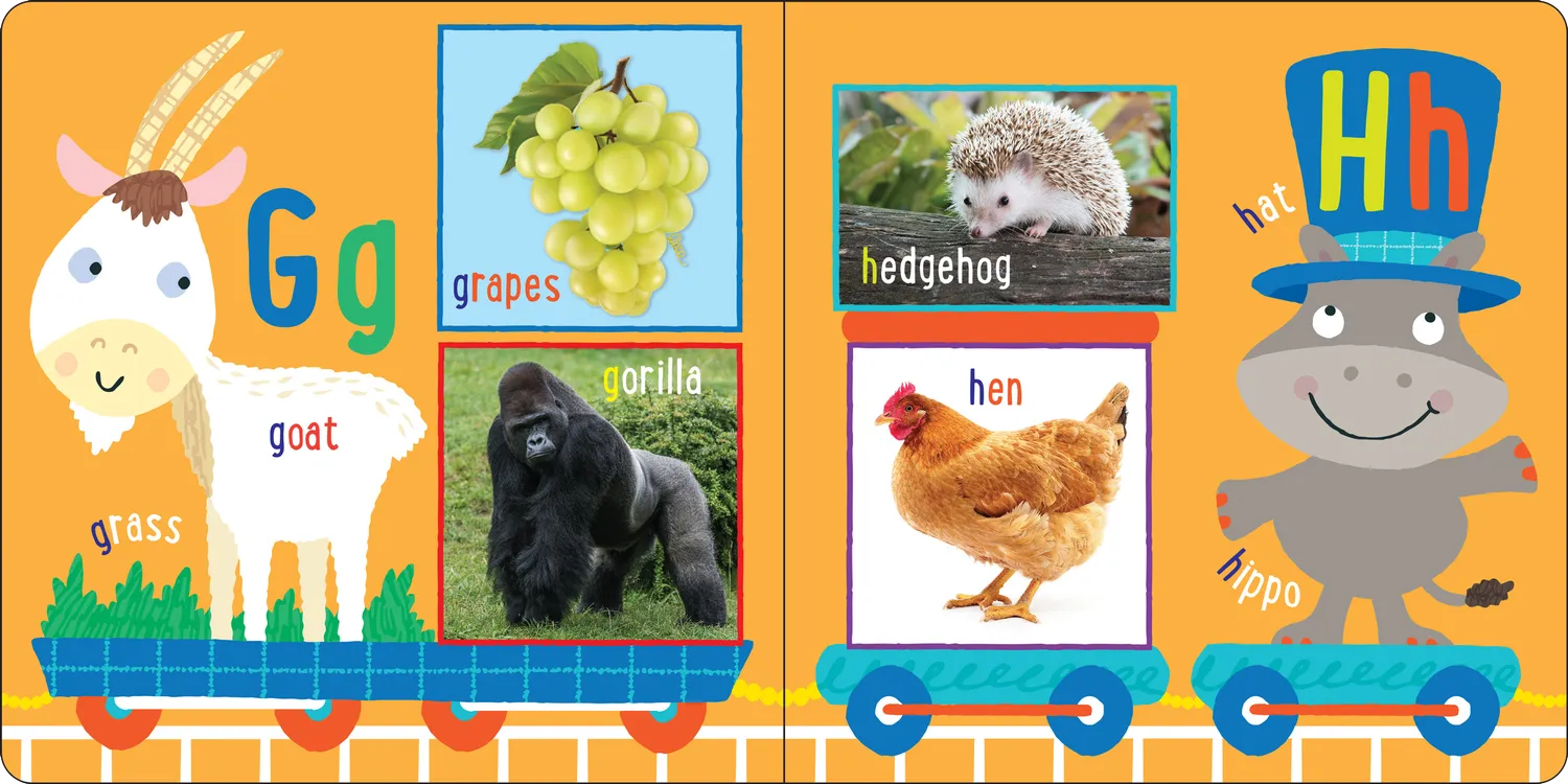 Peter Pauper Press My First ABCs kartongbok baby 0+ polstret