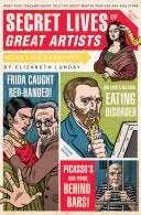 Bokia Secret Lives of Great Artists bok pent brukt engelsk